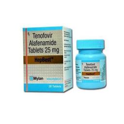 Buy HepBest 25 mg - Tenofovir Alafenamid - Mylan Pharmaceutical Pvt. Ltd.