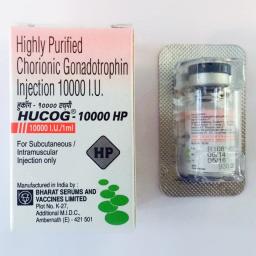 Buy HUCOG INJ 10000 IU - Human Chorionic Gonadotropin - Bharat Serums And Vaccines Ltd, India