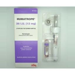 Buy Humatrope 36iu (12mg) - Somatropin - Lilly, Turkey