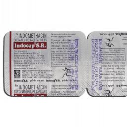 Buy Indocap SR 75 mg  - Indomethacin - Jagsonpal Pharmaceuticals Ltd.