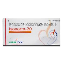 Buy Isonorm 20 mg  - Isosorbide - Lupin Ltd.