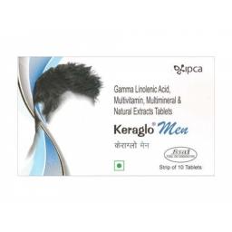 Buy Keraglo Men 0  - Gamma linolenic Acid - Ipca Laboratories Ltd.