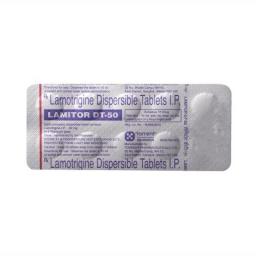 Buy Lamitor DT 50 mg  - Lamotrigine - Torrent Pharma