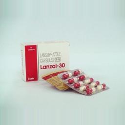 Buy Lanzol 30 mg  - Lansoprazole - Cipla, India