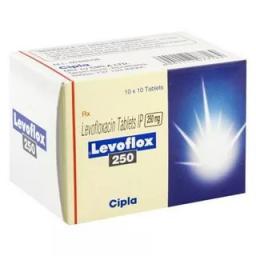 Buy Levoflox 250 mg - Levofloxacin - Cipla, India