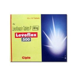 Buy Levoflox 500 mg - Levofloxacin - Cipla, India