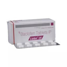 Buy Liofen 25 mg  - Baclofen - Sun Pharma, India