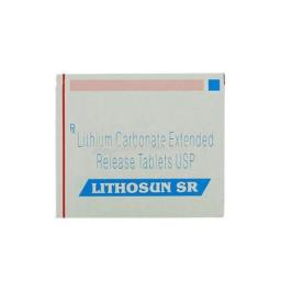 Buy Lithosun SR 400 mg  - Lithium - Sun Pharma, India