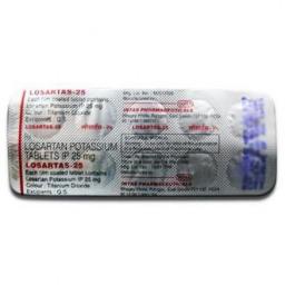Buy Losartas 25 mg  - Losartan - Intas Pharmaceuticals Ltd.