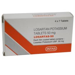Buy Losartas 50 mg  - Losartan - Intas Pharmaceuticals Ltd.