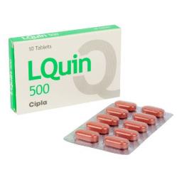 Buy LQuin 500 mg - Levofloxacin - Cipla, India