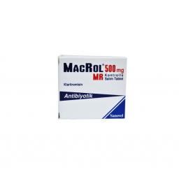 Buy Macrol Mr 500 mg - Klaritromisin - Sanovel