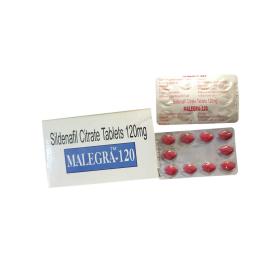 Buy Malegra 120 mg  - Sildenafil Citrate - Sunrise Remedies