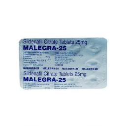 Buy Malegra 25 mg  - Sildenafil Citrate - Sunrise Remedies