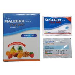 Buy Malegra Oral Jelly Flavoured 100 mg  - Sildenafil Citrate - Sunrise Remedies