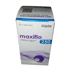 Buy Maxiflo Rotacaps 250 mcg - Fluticasone - Cipla, India