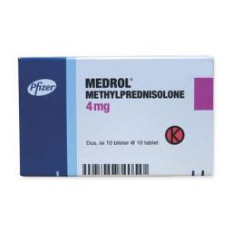 Buy Medrol 4 mg  - Methylprednisolone - Pfizer