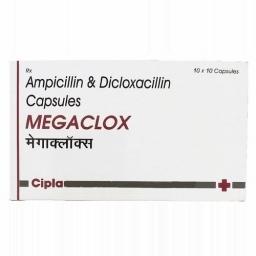 Buy Megaclox - Dicloxacillin - Cipla, India