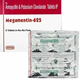 Buy Megamentin 625 mg - Amoxycillin - Intas Pharmaceuticals Ltd.