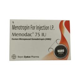 Buy Menodac 75 iu - Human Menopausal Gonadotropin - Zydus Healthcare