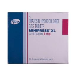 Buy Minipress XL 5 mg  - Prazosin - Pfizer