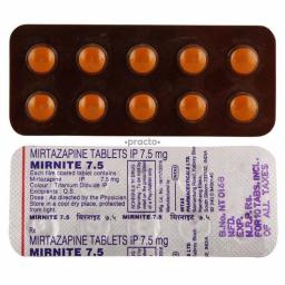 Buy Mirnite 7.5 mg - Mirtazapine - Intas Pharmaceuticals Ltd.