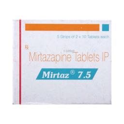Buy Mirtaz 7.5 mg 