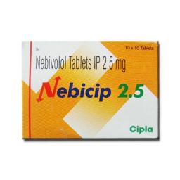 Buy Nebicip 2.5 mg - Nebivolol - Cipla, India