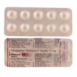 Buy Olmesar 10 mg  - Olmesartan - Macleods
