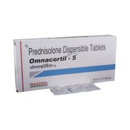 Buy Omnacortil 5 mg  - Prednisolone - Macleods