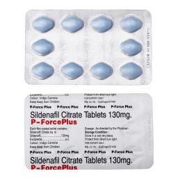 Buy P-Force Plus 130 mg - Sildenafil Citrate - Sunrise Remedies
