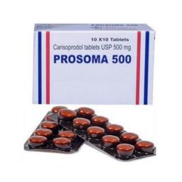Buy Prosoma 500 mg  - Carisoprodol - Centurion Laboratories