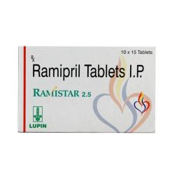 Buy Ramistar 2.5 mg  - Ramipril - Lupin Ltd.