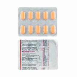 Buy Ranopill 500 mg  - Ranolazine - Intas Pharmaceuticals Ltd.