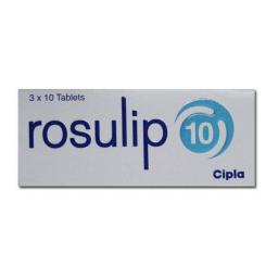 Buy Rosulip 10 mg  - Rosuvastatin - Cipla, India