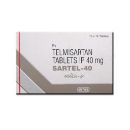 Buy Sartel 40 mg  - Telmisartan - Intas Pharmaceuticals Ltd.