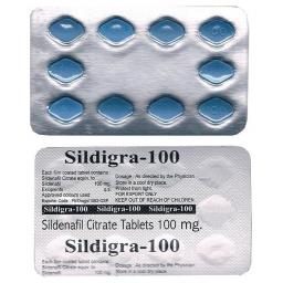 Buy Sildigra 100 mg - Sildenafil Citrate - Dharam Distributors