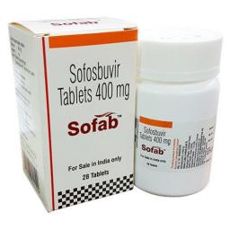 Buy Sofab 400 mg - Sofosbuvir - Ranbaxy, India