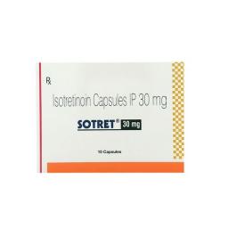 Buy Sotret 30 mg  - Isotretinoin - Sun Pharma, India