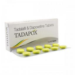 Buy Tadapox 20mg/60mg - Tadalafil - Dharam Distributors