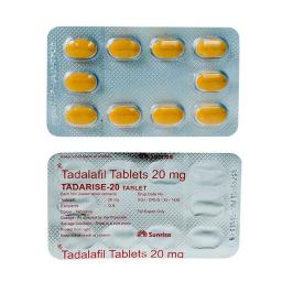 Buy Tadarise 20 mg - Tadalafil - Sunrise Remedies