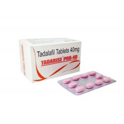 Buy Tadarise Pro 40 mg  - Tadalafil - Sunrise Remedies