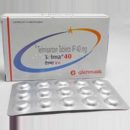 Buy Telma 40 mg  - Telmisartan - Glenmark Gracewell Division