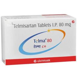 Buy Telma 80 mg - Telmisartan - Glenmark Gracewell Division