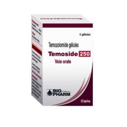 Buy Temoside 250 mg - Temozolomide - Cipla, India