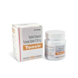 Buy Tenvir 300 mg - Tenofovir disoproxil fumarate  - Cipla, India