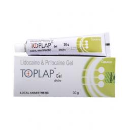 Buy Toplap Gel 30 g - Lidocaine - Curation Healthcare
