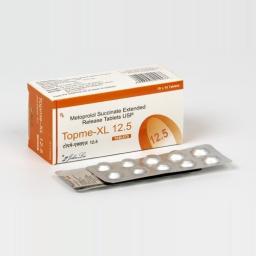 Buy Topme XL 12.5 mg  - Metoprolol - Johnlee Pharmaceutical Pvt. Ltd.
