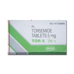 Buy TOR 5 mg - Torsemide - Intas Pharmaceuticals Ltd.