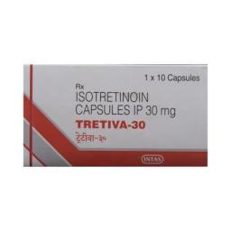 Buy Tretiva 30 mg  - Isotretinoin - Intas Pharmaceuticals Ltd.